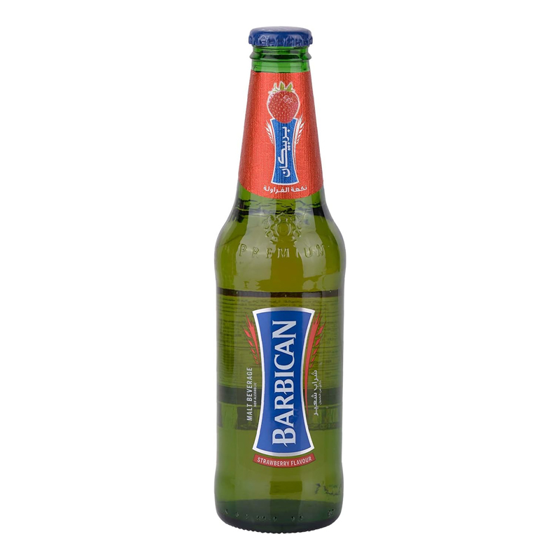 BARBICAN  STRAWBERRY DRINK 330ML