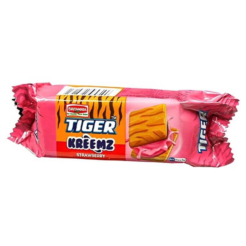 BRITANNIA TIGER KREEMZ SBERRY 90GM