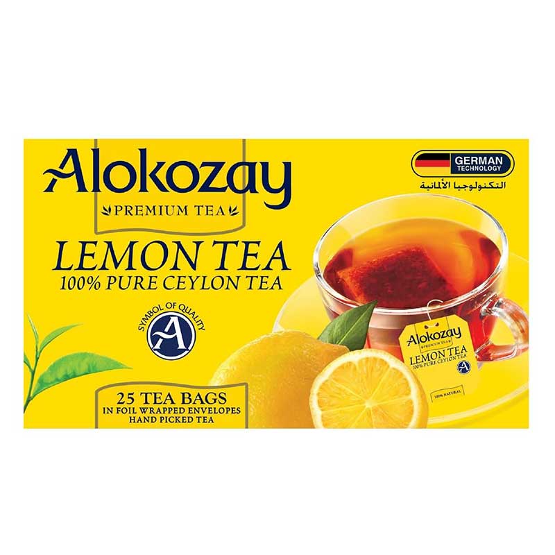 ALOKOZAY LEMON TB 25 HEAT SEAL SAC