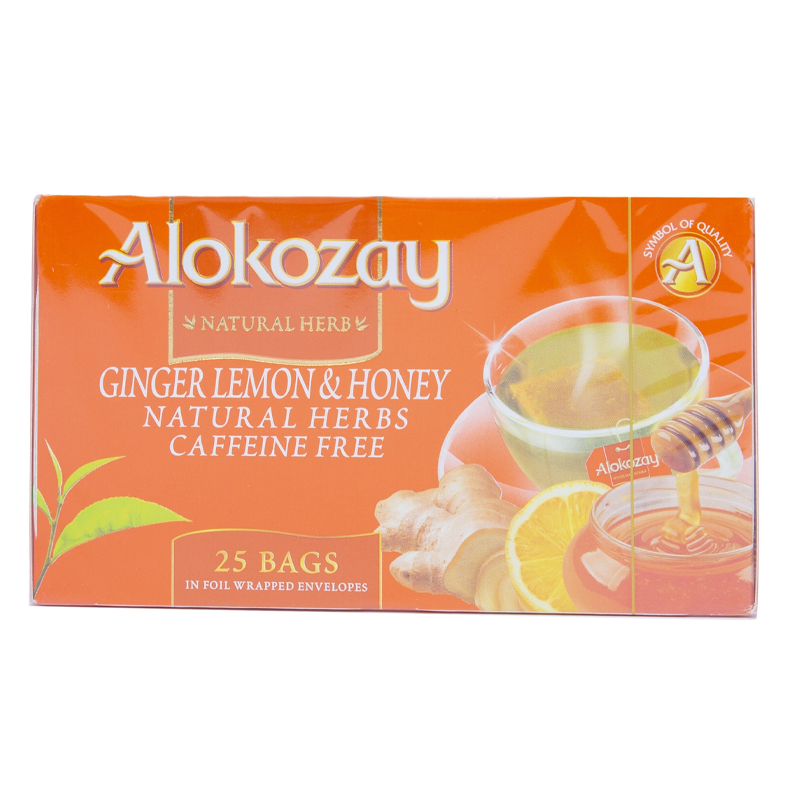 ALOKOZAY GINGER LEMON &amp; HONEY 25 SAC