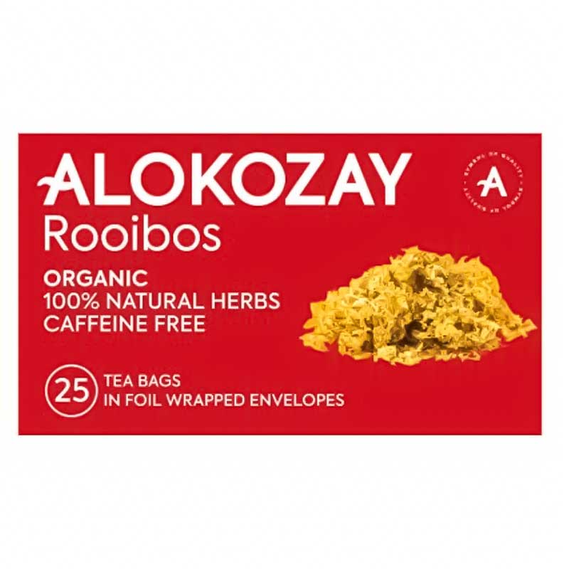 ALOKOZAY ROOIBOS ORGANIC HERBAL TEA 25SAC