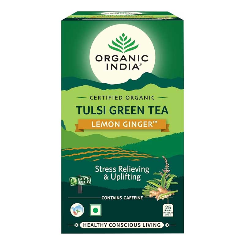 ORGANIC INDIA TULSI LEMON &amp;GINGER 25TB
