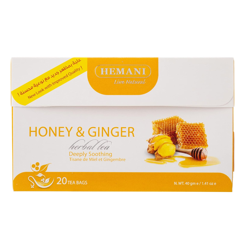 HEMANI HRBL TEA HONEY &amp; GINGER 20TBAGS
