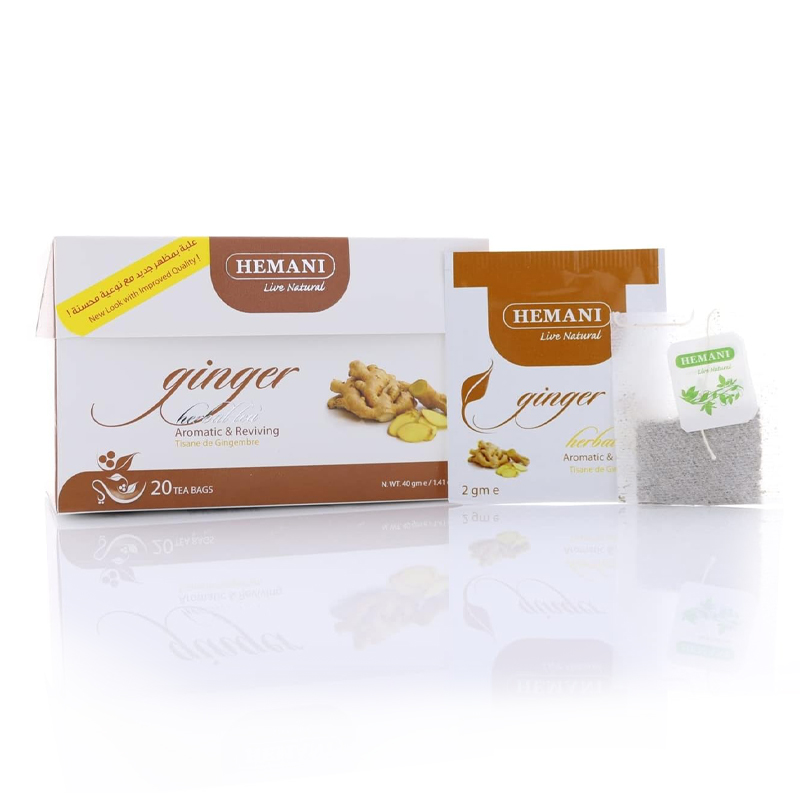HEMANI HRBL TEA GINGER 20TBAGS