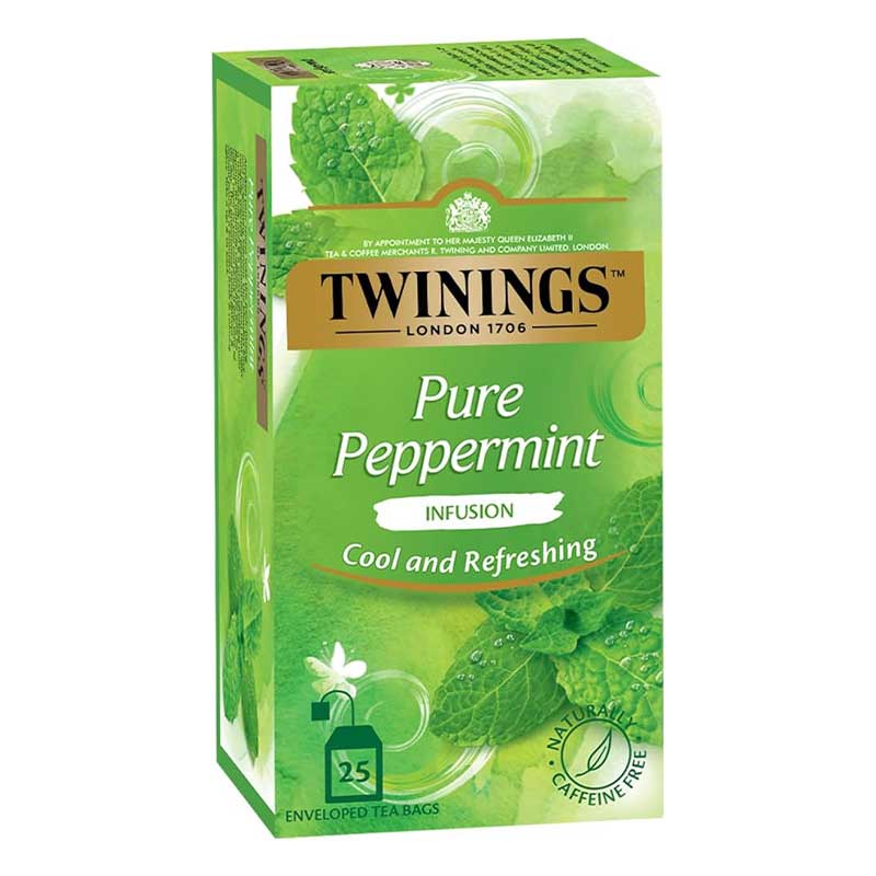 TWININGS PURE PEPPERMINT 20TBAGS