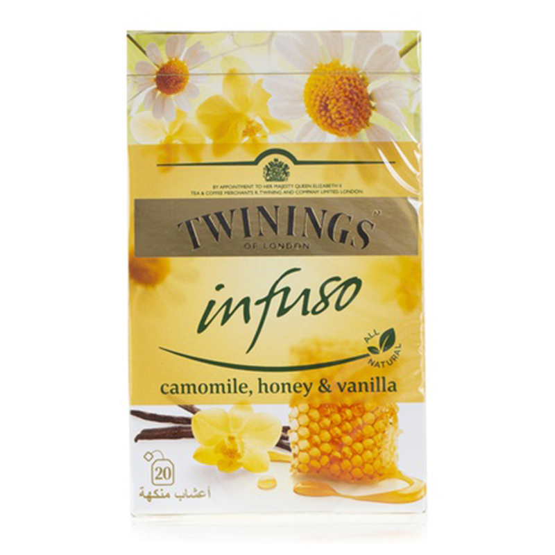 TWININGS CAMOMILE HONEY VANILLA 20TBAGS