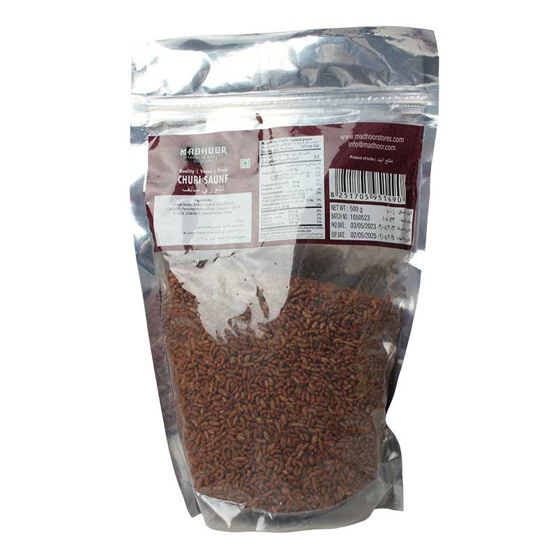 MADHOOR MUKHWAS CHURI SOUNF 500GM