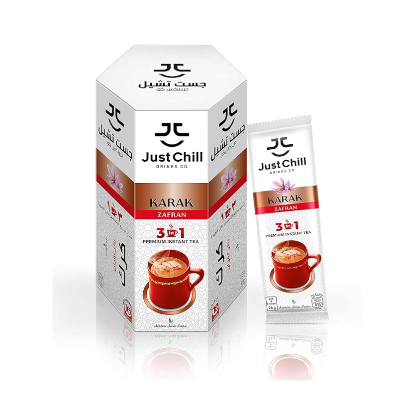 JUST CHILL KARAK ZAFRAN CHAI 26GM