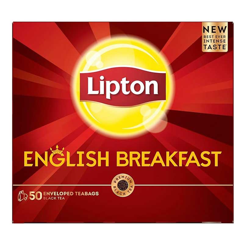 LIPTON ENGLISH BREAKFAST TEA 50S