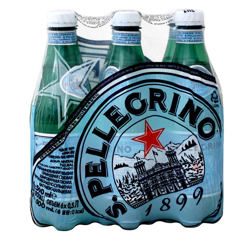 SAN PLLGRNO  SPKLG WTR  500ML PET