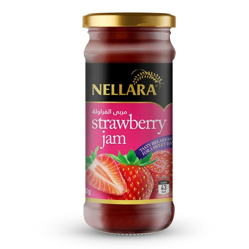 NELLARA JAM STRAWBERRY 450GM
