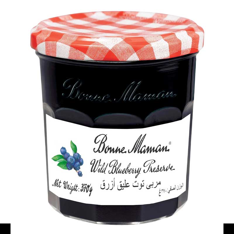 BONNE MAMAN JAM BLUBERRY 370GM