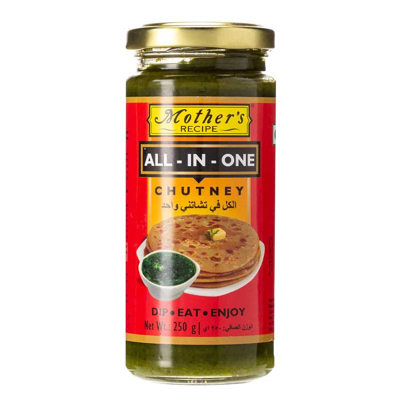 MOTHERs RECIPE ALL IN ONE CHUTNEY 250GM