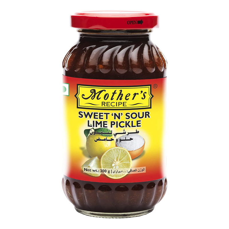 MOTHERs RECIPE  SWEET &amp; SOUR LIME PICKLE 350GM