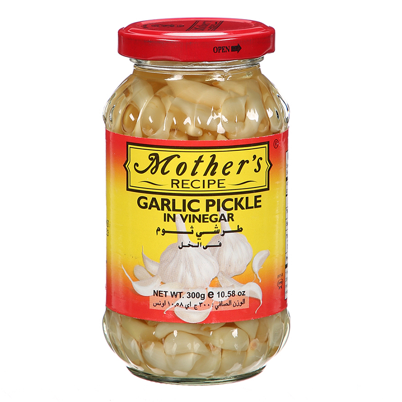 MOTHERs RECIPE GARLIC PICKLE IN VINEGAR 300GM