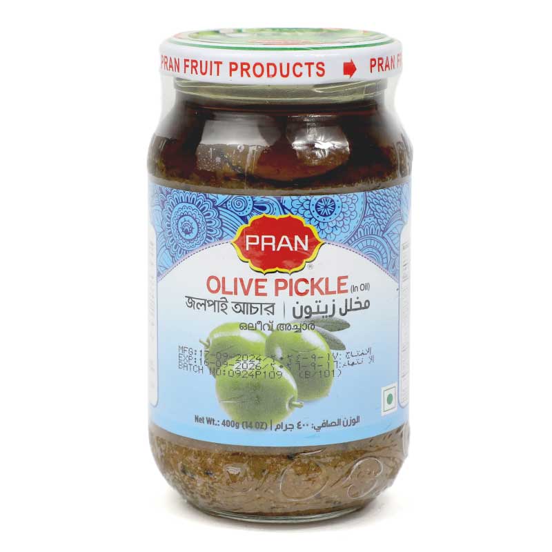 PRAN OLIVE PICKLE 400GM