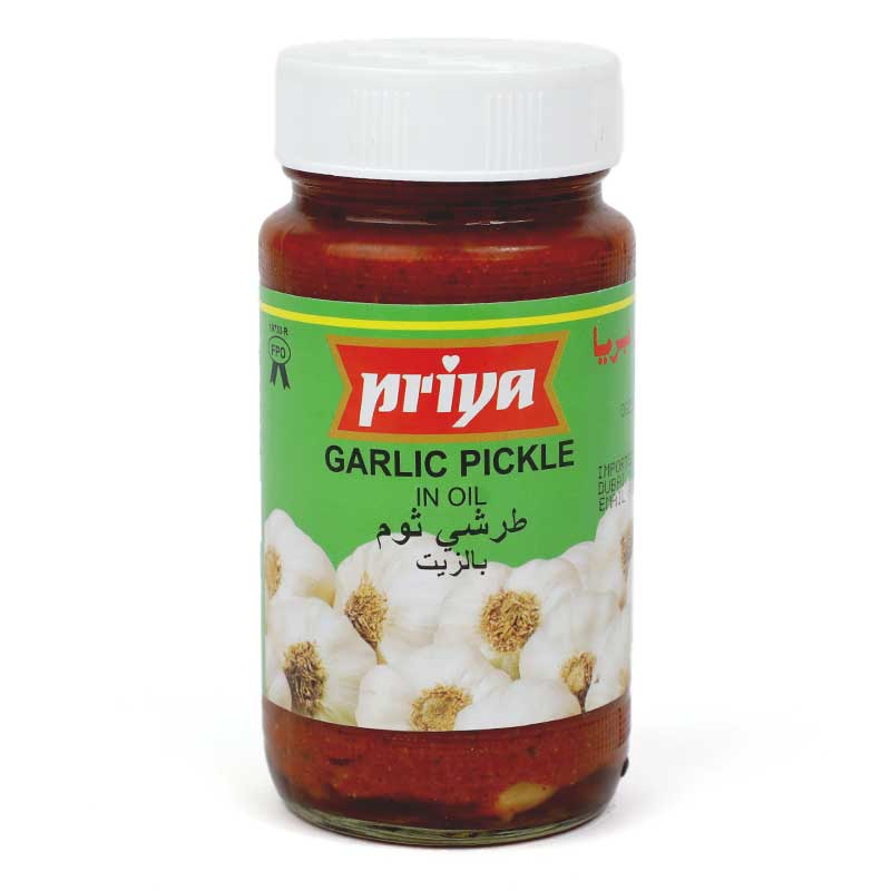 PRIYA GARLIC PICKLE IN OIL 300GM