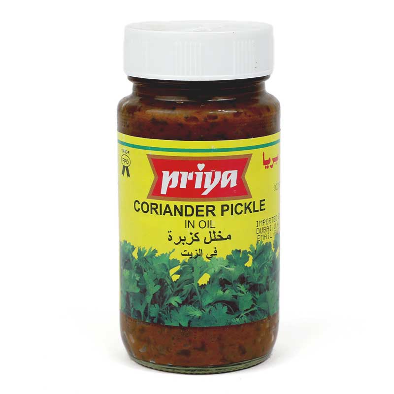 PRIYA CORIANDER PICKLE IN OIL 300GM