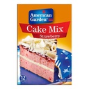 [0100008847] AMERICAN GARDEN CAKE MIX STRAWBERRY 500GM