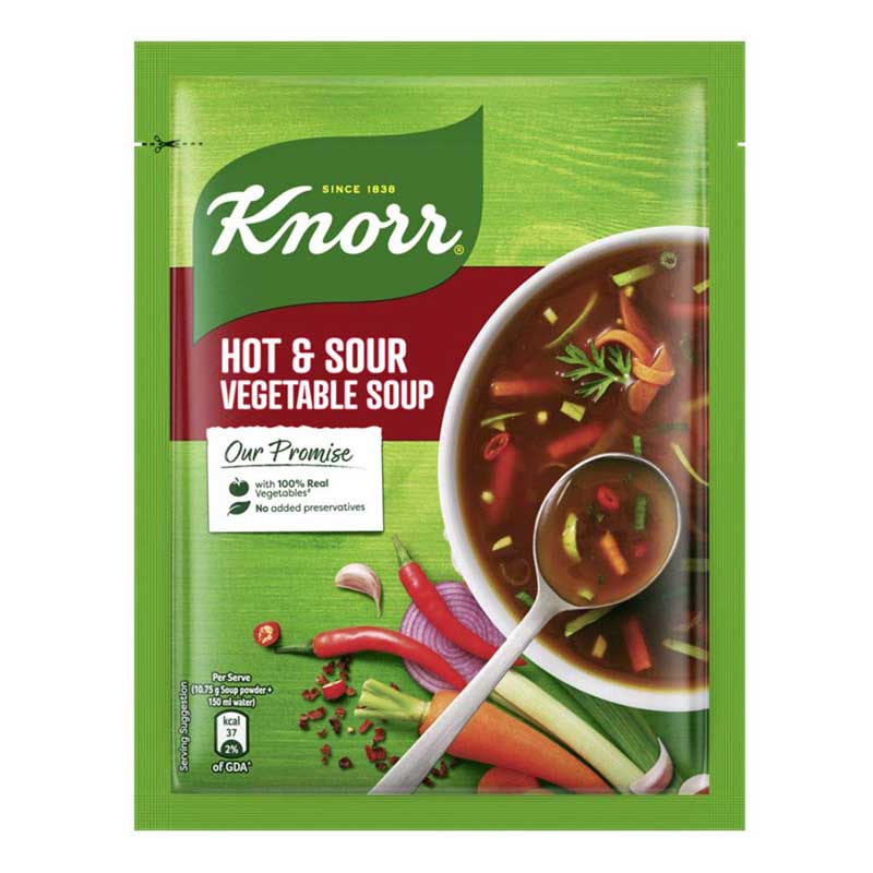 KNORR SOUP HOT &amp; SOUR 43GM