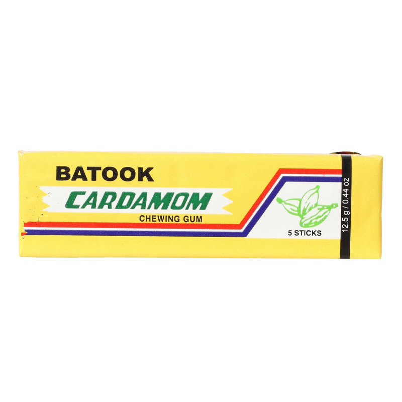 BATOOK CHEWING GUM CARDAMOM 5 STICK