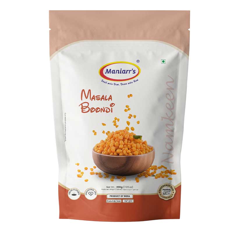 MANIARRS MASALA BOONDI NAMKEEN 200GM