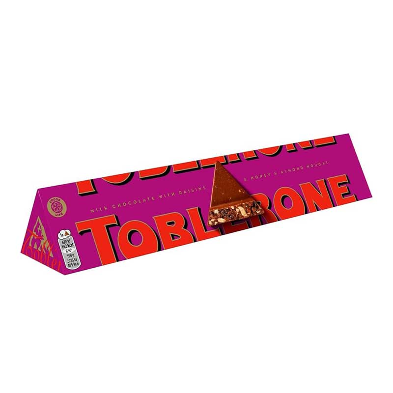 TOBLERONE FRUIT &amp; NUT 100GM