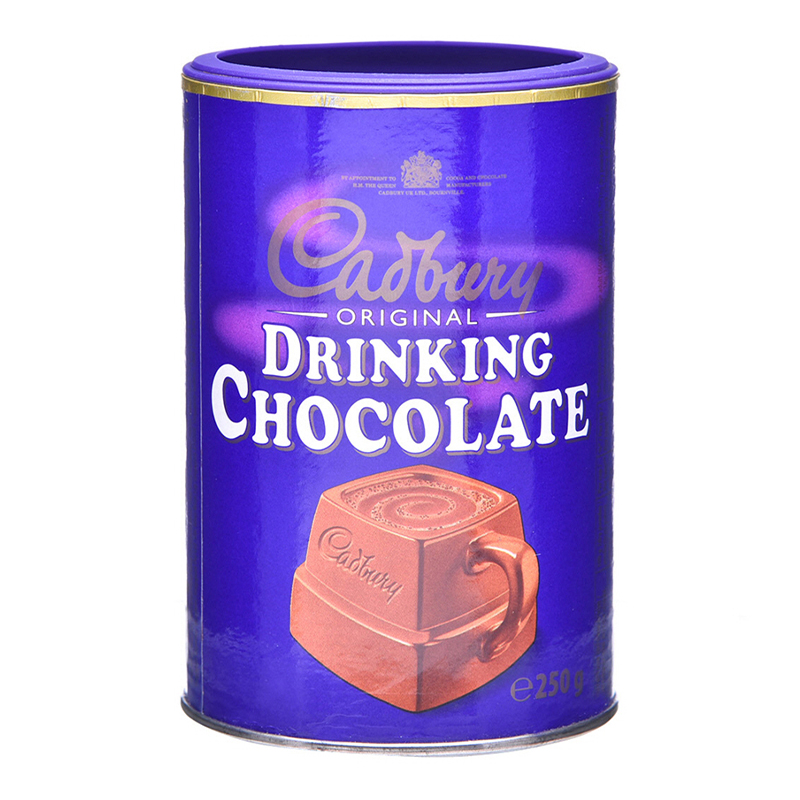 CADBURY DRINKING CHOCOLATE 250GM