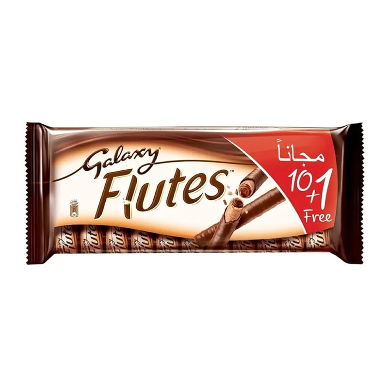 GALAXY FLUTES CHOC TWN 22.5GM