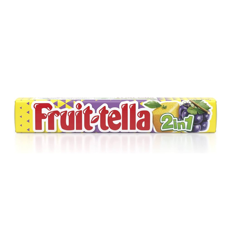 FRUIT TELLA 2 IN 1 LEMON GRAPE 32G