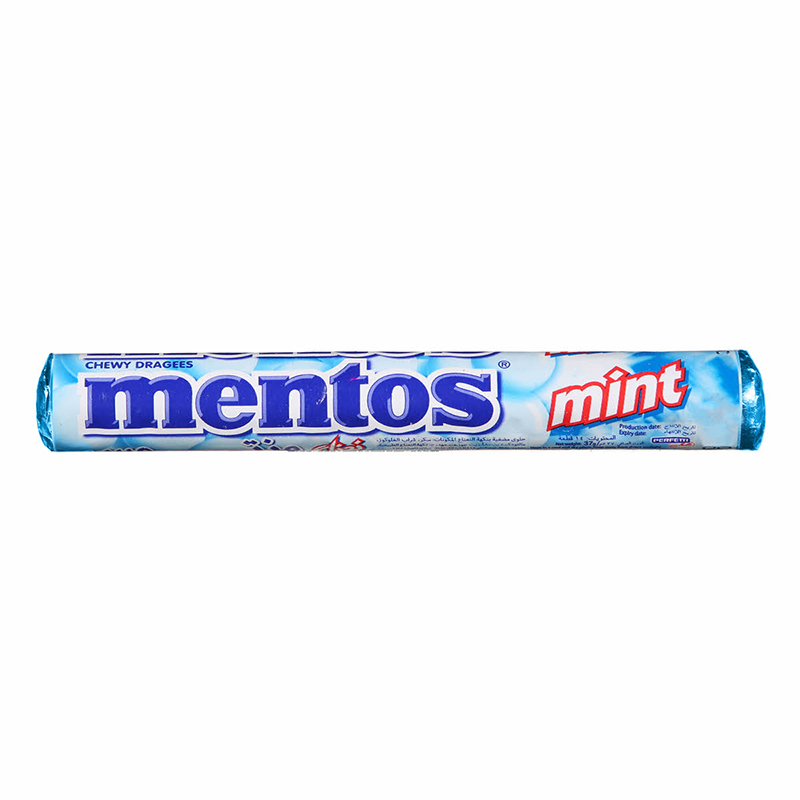 MENTOS MINT CANDIES 14P  38 GMS