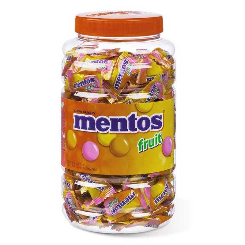 MENTOS FRUIT PP JARS  200 GMS