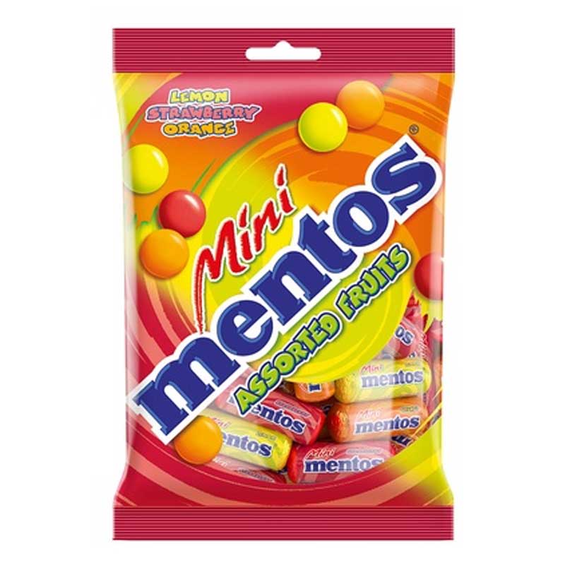 MENTOS MINI (BAG) ASST  250 GMS