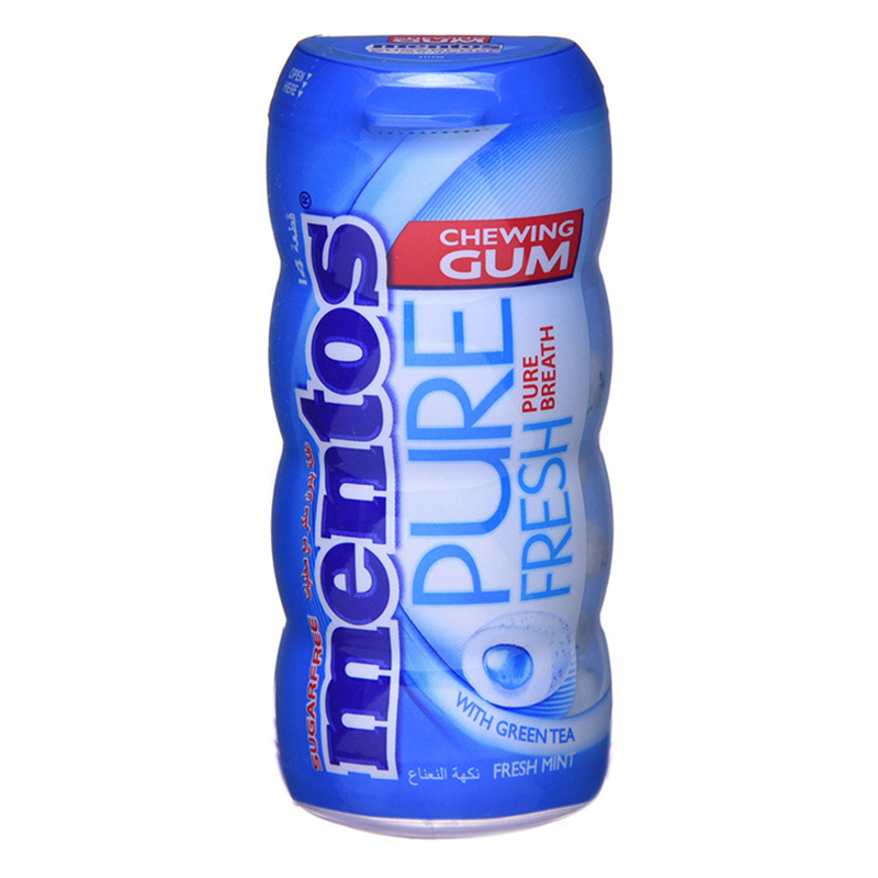 MENTOS GUM FRESH MINT - PKT BTL  24 GMS