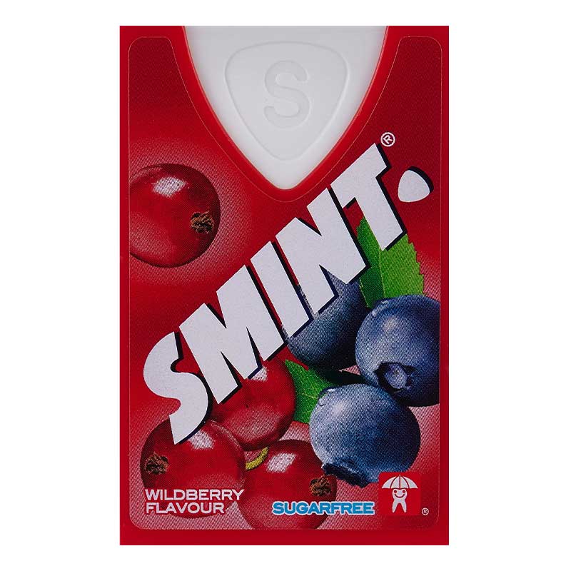 SMINT S/FREE - WILD BERRY  8 GMS