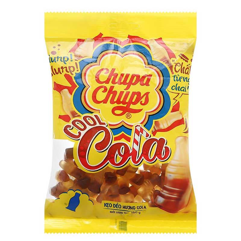 CHUPA CHUPS SOUR COLA 160GM