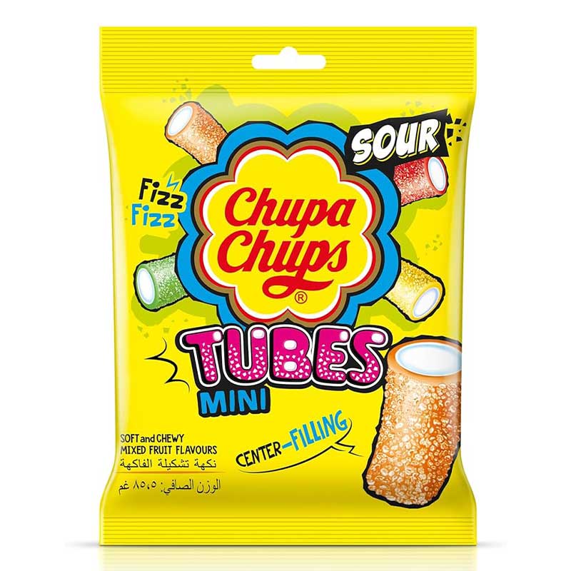 CHUPA CHUPS EXTRUDED MINI TUBE POUCH 24.2g