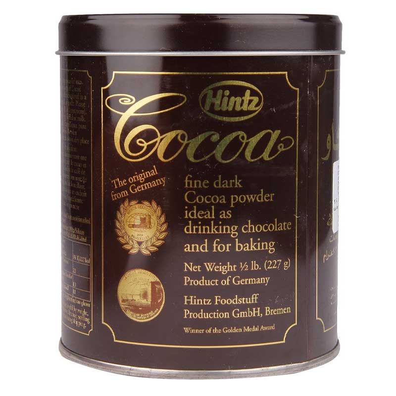 HINTZ COCOA POWDER 227GM CAN