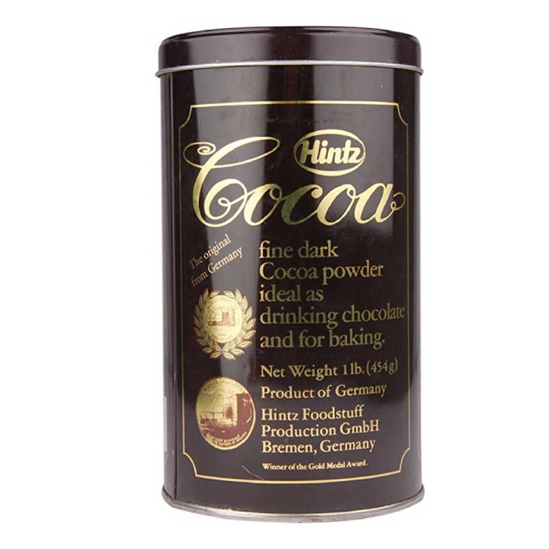 HINTZ COCOA POWDER 454GM