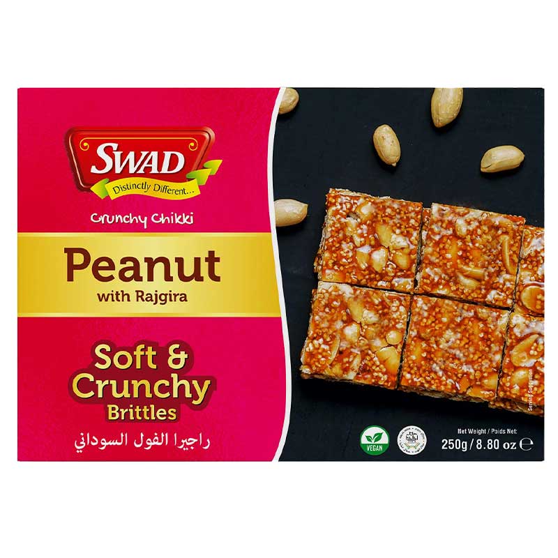 SWAD CHIKKI PEANUT WITH RAJGIRA 250GM