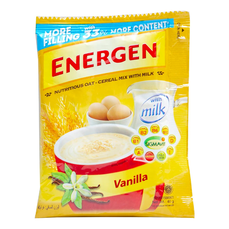 ENERGEN CEREAL VANILA DRINK 30G