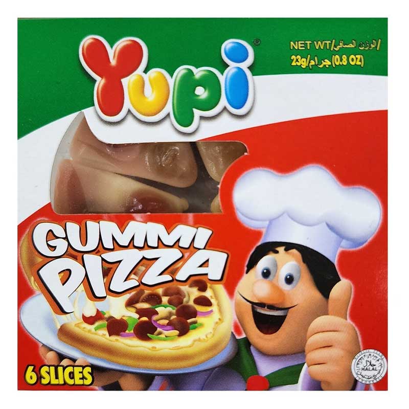YUPI PIZZA GUMMY 23G