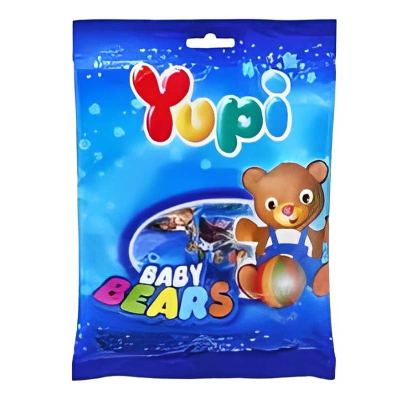YUPI GUMMY BEARS &amp; BLACKBERRY HANGING 100G