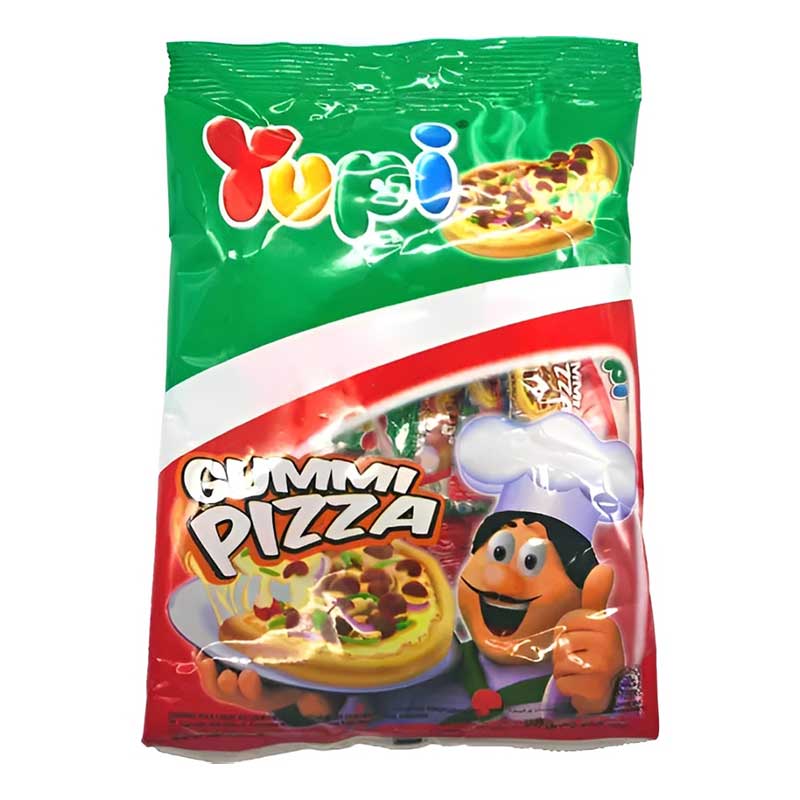 YUPI GUMMY SLICE PIZZA BAG 96G