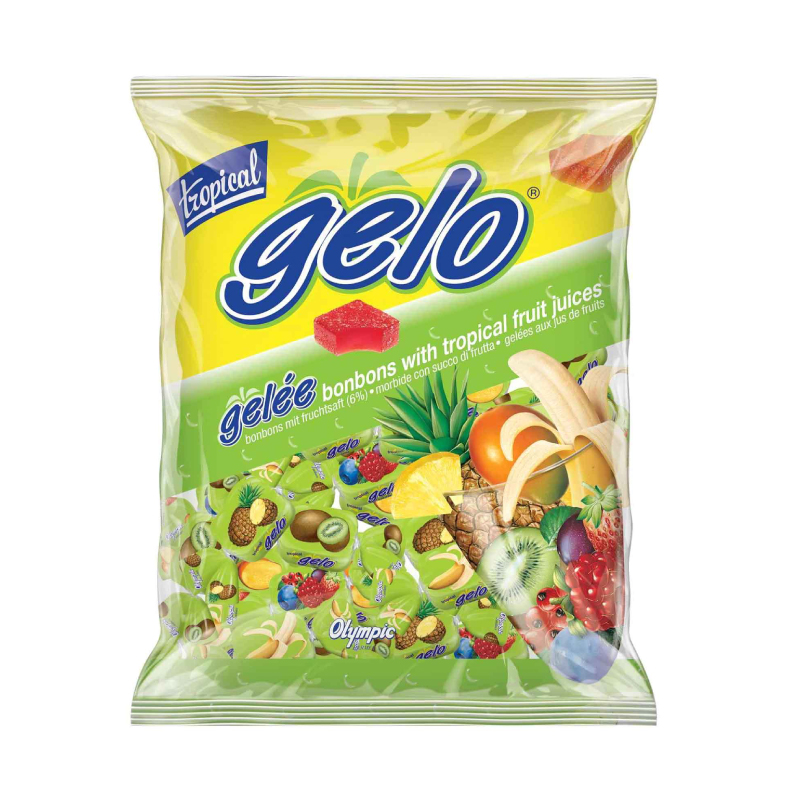 GELO TROPICAL JELLIES  BAG 400G