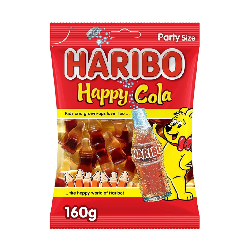 HARIBO HAPPY COLA 160GM