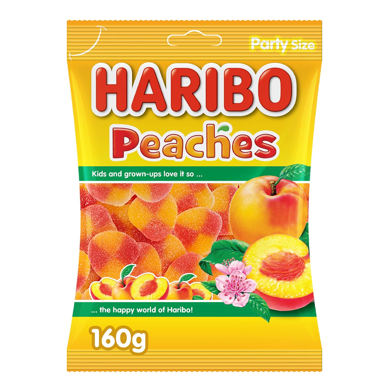 HARIBO PEACHES 160GM