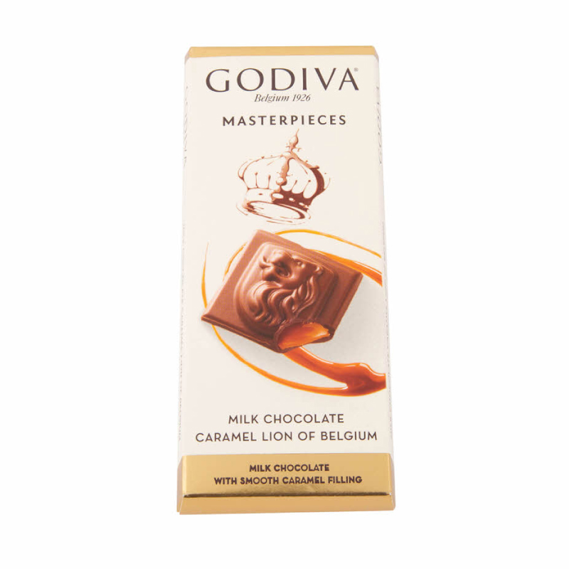 GODIVA TBLT MILK CHOC CRML 86GM