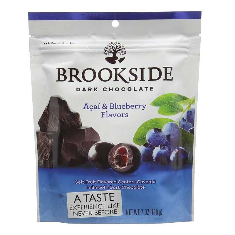 BROOKSIDE DK CHOCO ACAI &amp; BLU/BRY 198GM