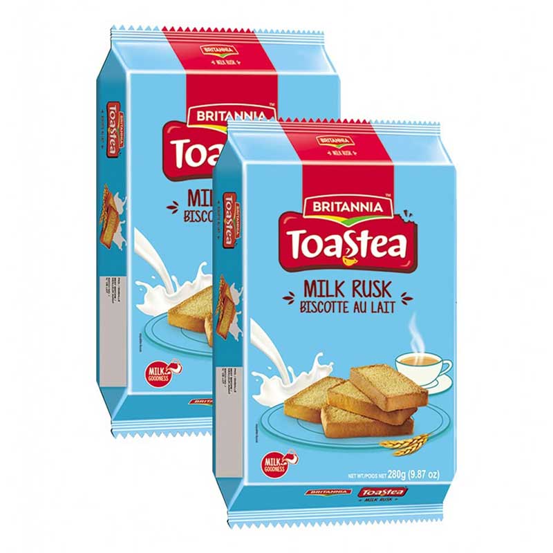 BRITANNIA MILK RUSK 2X310GM